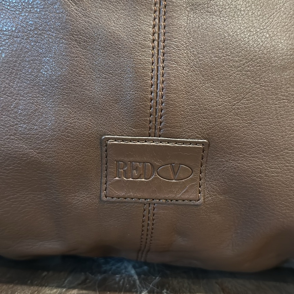 Red Valentino Hobo Bag with XLarge Bow Chocolate NEW!!! - Picture 5 of 12